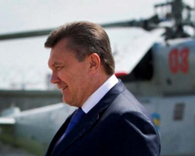 Президент Янукович пересядет на вертолет, чтобы не перекрывать Киев