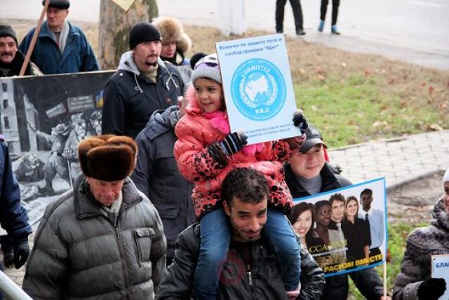 В Одессе состоялся антифашистский марш В Одессе состоялся антифашистский марш