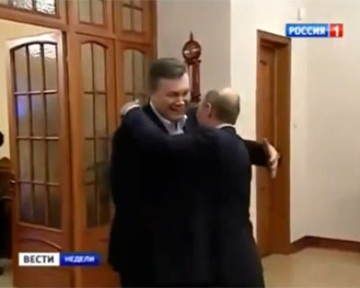 На российском ТВ «размазали» Януковича после визита к Путину