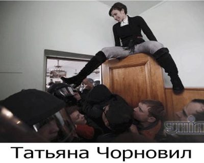 Таня Черновол избита активистами Евромайдана