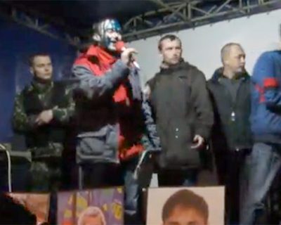 Европейские ценности в Ровно - облили зелёнкой и избили