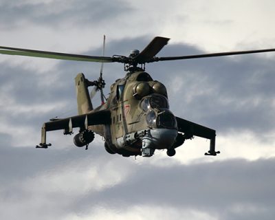 Украинская армия потеряла еще один вертолет