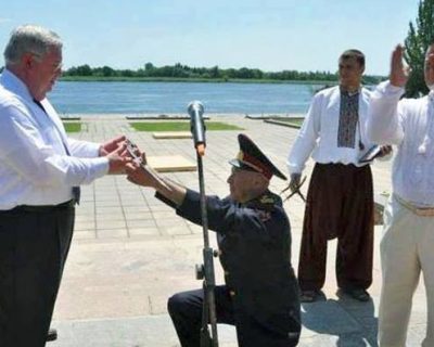 Состоялась церемония сдачи Украины оккупантам США
