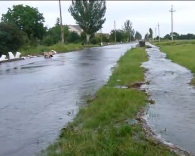 В Славянске прекратилась подача воды