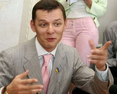 Ляшко вытолкал журналистов из Верховной Рады