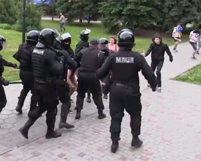 В Харькове милиция избила активистов майдана