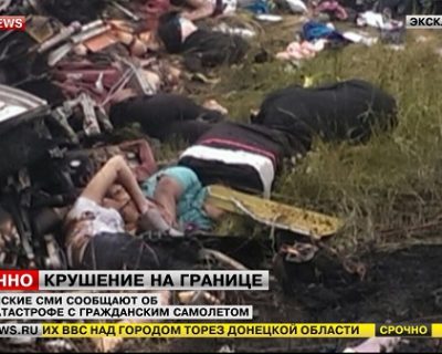 Крушение Boeing-777 у Тореза