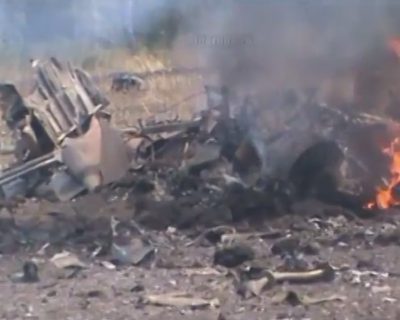 Ополченцы сбили два штурмовика карателей