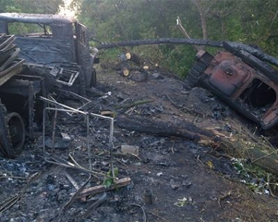 В Шахтёрске каратели ощутили дух Прохоровки