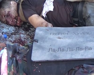 Автобус правосеков напал на блок-пост ДНР у Донецка - Видео