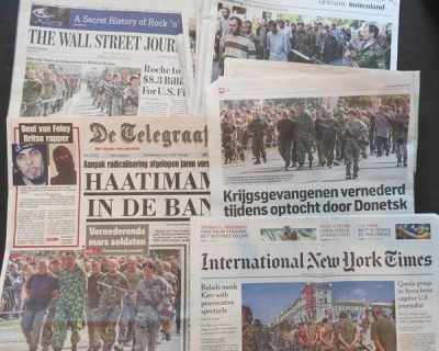Мировая пресса не заметила парад в Киеве?