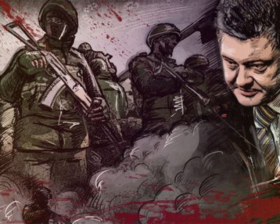 Кровавый президент Порошенко впал в истерику
