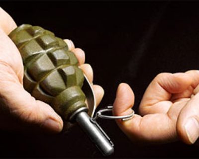 Под Запорожье пьяный каратель швырнул гранату