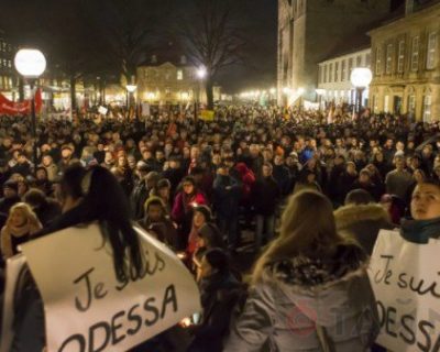 «Je suis Odessa» - антифашистский марш в Германии