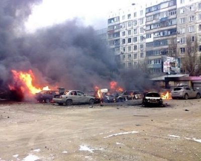 Доказано - каратели обстреляли Мариуполь 24 января