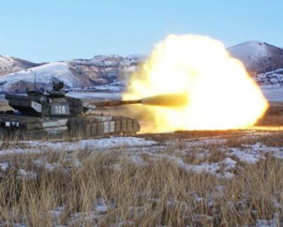 Карательный командующий бродит у Дебальцевского котла
