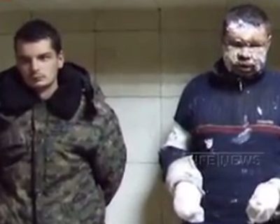 Пленные каратели: Наши командиры сбежали из Углегорска