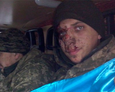 Новые пленные каратели под Дебальцево