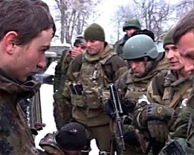 В Дебальцево массовая сдача в плен карателей