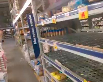 На Украине продуктовая паника - сообщения из соцсети