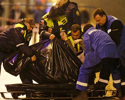 Камера наблюдения в плохом качестве зафиксировала убийство Немцова