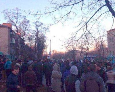 В Константиновке вспыхнуло восстание против киевских карателей