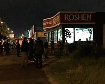 В Киеве взорвали магазин Порошенко