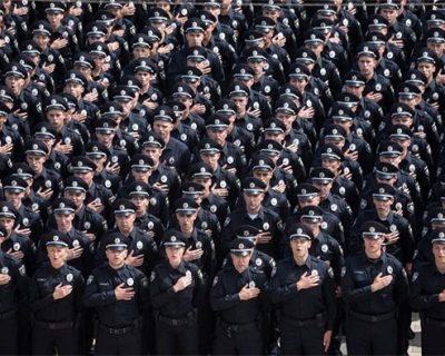 Николай Азаров: Шоу «Полицейская академия» в Киеве