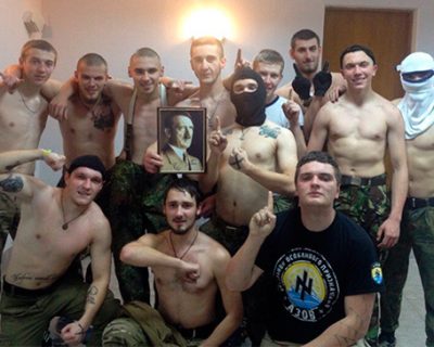 Угрозы украинских нацистов пойти на Киев пустые, пока боевикам не дана команда из США