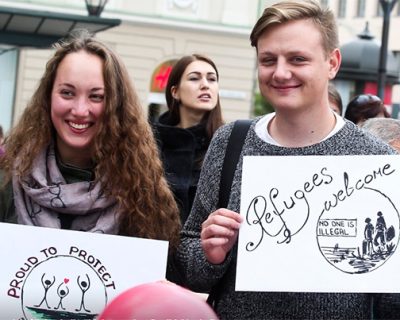 Цветная революция: Литва радостно встречает афроприбалтов