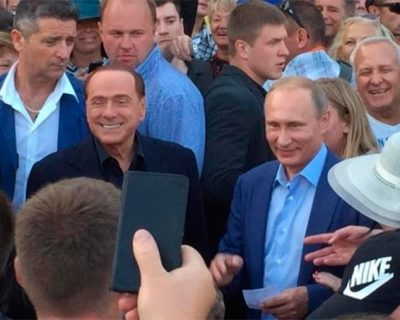 Сильвио Берлускони: Путин является абсолютно первым