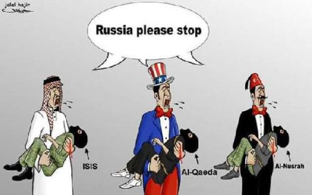 Русские заставили террористов одевать лифчики