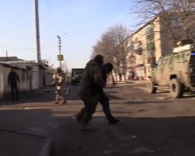 Киевские каратели начали акции массового террора населения Донбасса