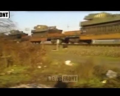 Украина гонит военную технику к Крыму