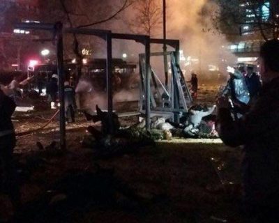 Опубликовано видео взрыва в Анкаре, число погибших перевалило 25 человек