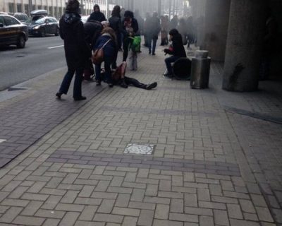 Новый взрыв в Брюсселе - теперь возле метро