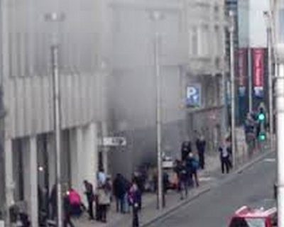 На еще одной станции метро в Брюсселе произошел взрыв