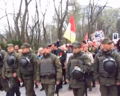 Одесситы потребовали изгнать из города «бандеровских бесов»