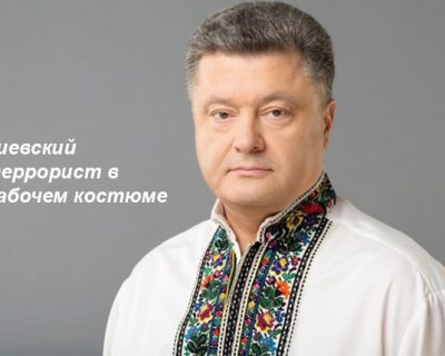 Порошенко отдал приказ на проведение террористических актов в ЛНР/ДНР