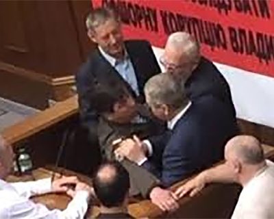 Заседание нелегитимной Верховной Рады закрыли из-за русского языка