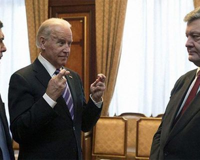 Байден потребовал от Порошенко вернуть Крым и сделать там военную базу НАТО