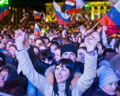 Крымчане довольны отделением своей Родины от Украины