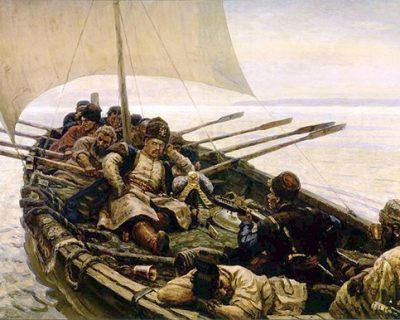 «И за борт её бросает в набежавшую волну…»