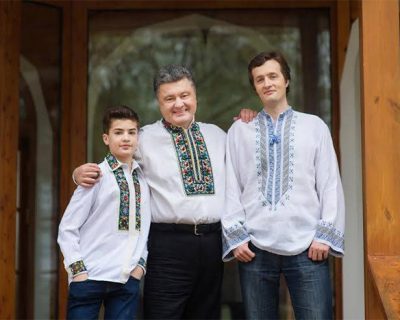 Свидомитане! Умирайте побольше — у Порошенко сынок подрастает