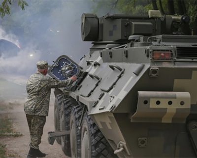 Киевский боевик угнал БМП и сдался антифашистам ЛНР