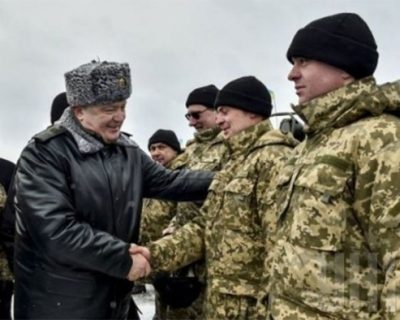 Забытые на морозе: каратели рассказали подробности визита Порошенко в Мариуполь