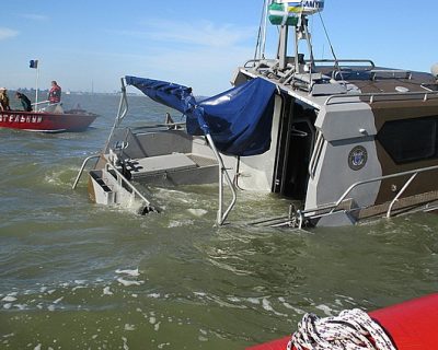 Боевой катер киевских карателей взорвался в Азовском море
