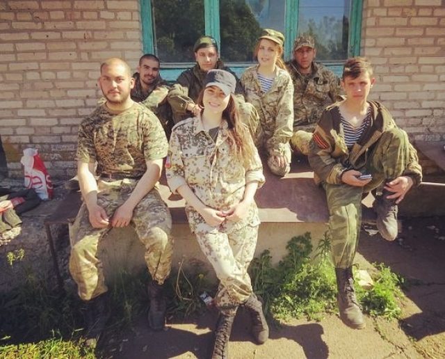 Позывной «Талисман», имя Дарина, воин, добровлец, антифашист Позывной «Талисман», имя Дарина, воин, добровлец, антифашист