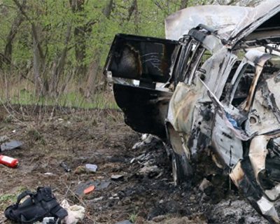 «Радио Свобода» подставило киевских террористов, подорвавших авто ОБСЕ в ЛНР