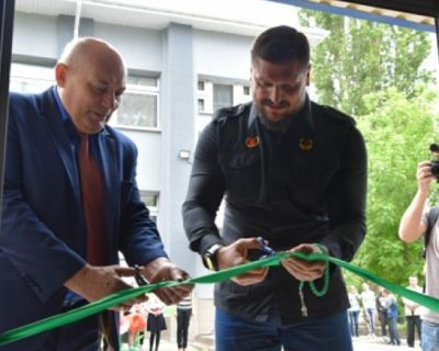 Власти Николаевской области торжественно открыли мусорку
